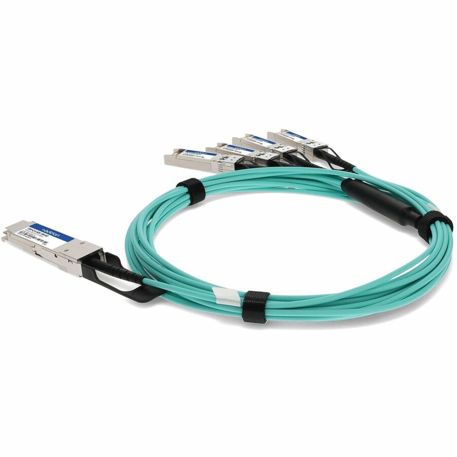 AddOn CAB-Q-S-AOC-3M-AO Fiber Optic Network Cable CABQSAOC3MAO