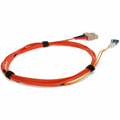 AddOn 2 x SC 50/125 to 1 x LC 50/125 & 1 x LC 9/125 3m Fiber Optic Mode Conditioning Patch Cable ADD-MODE-SCLC5-3