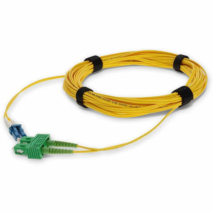 AddOn 2m Single-Mode Fiber (SMF) Duplex (APC-SC/PC-LC) ASC/LC OS1 Yellow Patch Cable ADD-ASC-LC-2M9SMF