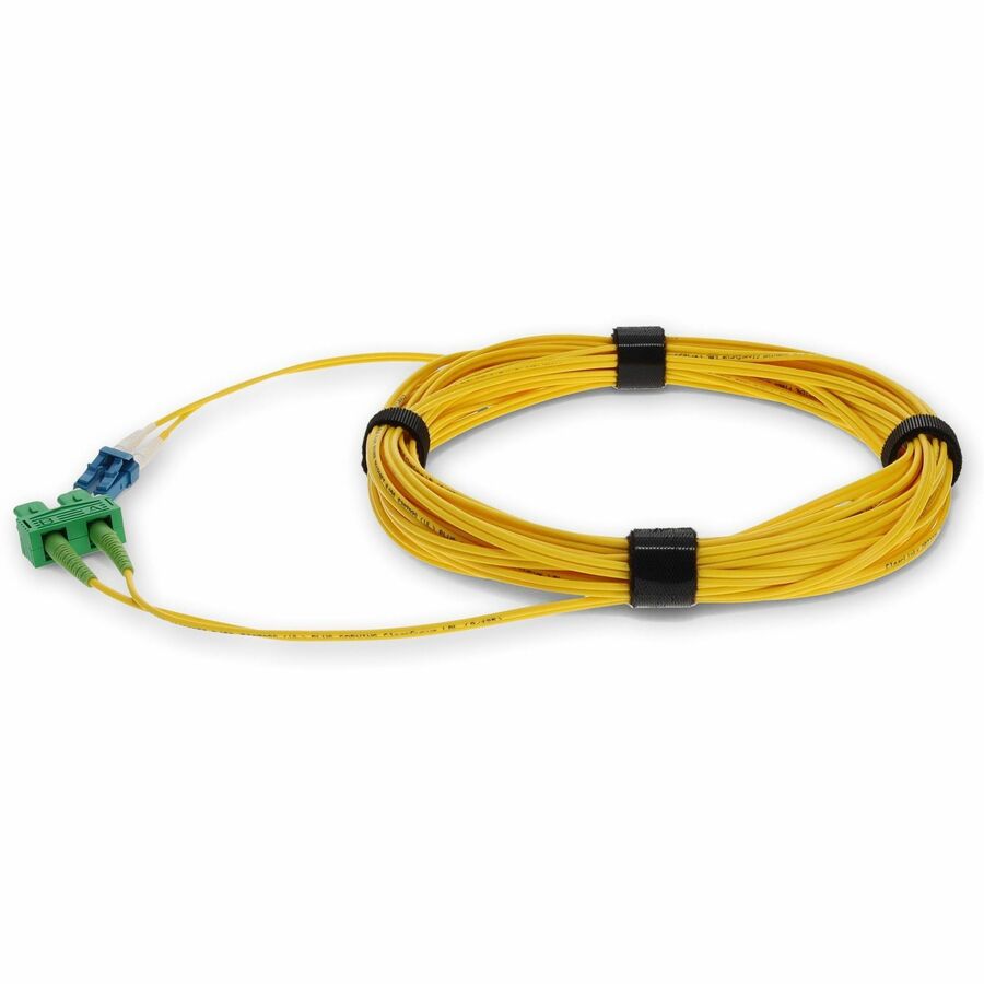 AddOn 2m Single-Mode Fiber (SMF) Duplex (APC-SC/PC-LC) ASC/LC OS1 Yellow Patch Cable ADD-ASC-LC-2M9SMF