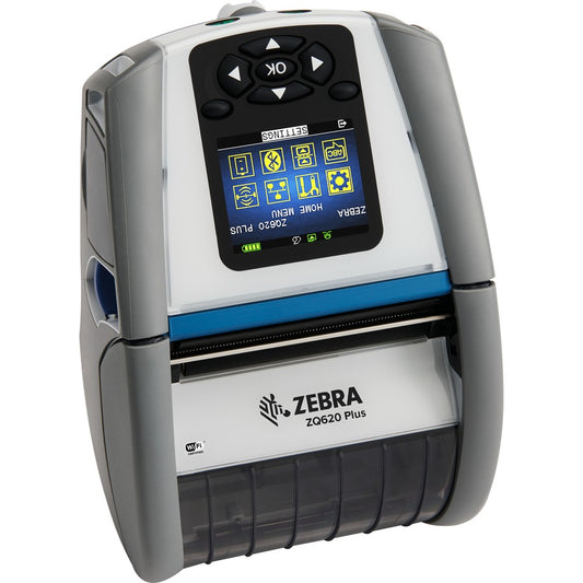 Zebra ZQ620 Plus-HC Desktop, Industrial, Mobile Direct Thermal Printer - Monochrome - Label/Receipt Print - Wireless LAN ZQ62-HUWA004-00