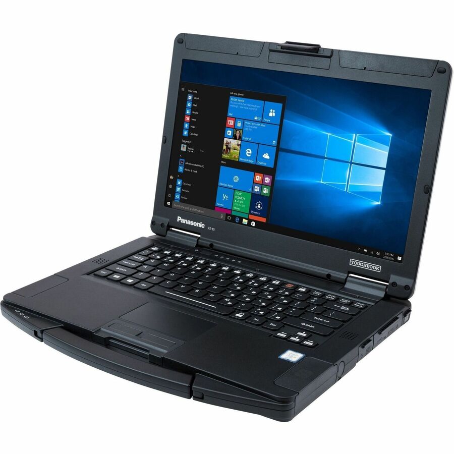 Ordinateur portable semi-durci Panasonic TOUGHBOOK FZ-55 FZ55FV473KM 14" à écran tactile - HD - Intel Core i5 11e génération i5-1145G7 - 16 Go - SSD 512 Go FZ55FV473KM