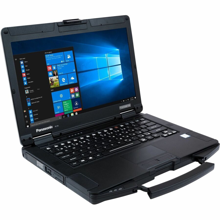 Ordinateur portable semi-durci Panasonic TOUGHBOOK FZ-55 FZ55FV473KM 14" à écran tactile - HD - Intel Core i5 11e génération i5-1145G7 - 16 Go - SSD 512 Go FZ55FV473KM