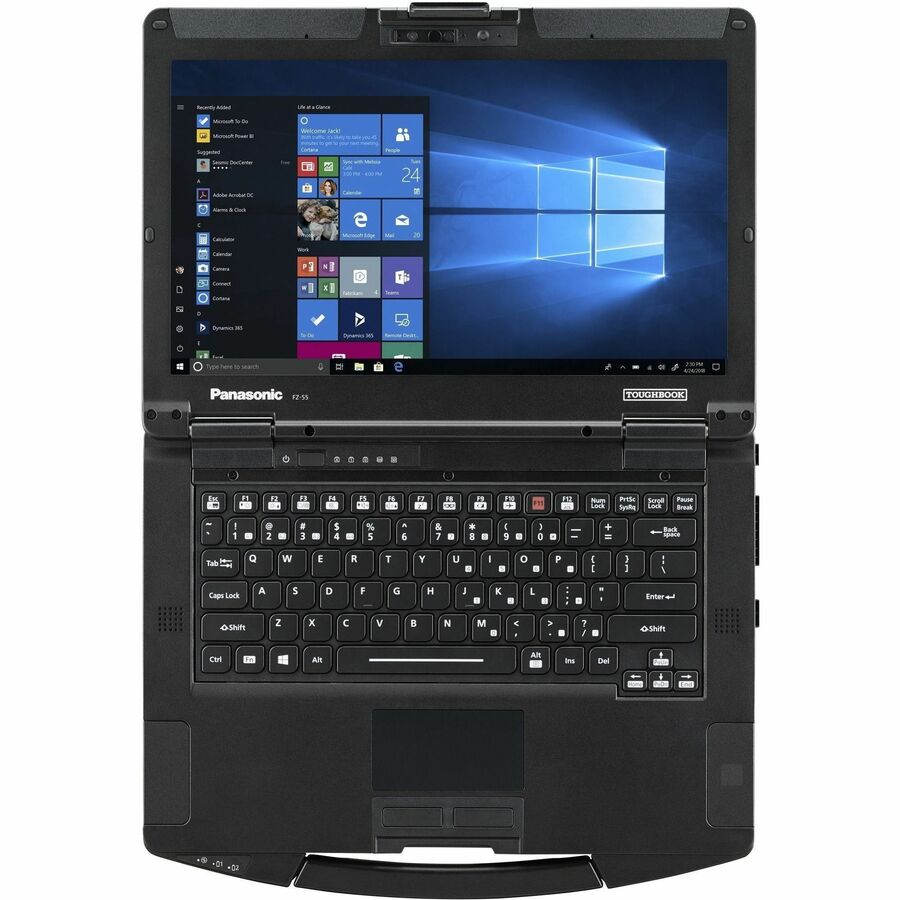 Ordinateur portable semi-durci Panasonic TOUGHBOOK FZ-55 FZ55FV473KM 14" à écran tactile - HD - Intel Core i5 11e génération i5-1145G7 - 16 Go - SSD 512 Go FZ55FV473KM