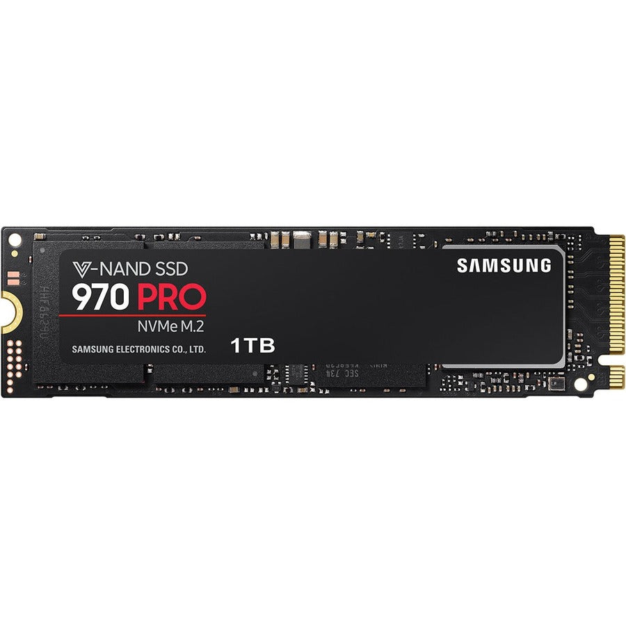 Samsung 970 PRO MZ-V7P1T0BW 1 TB Solid State Drive - M.2 2280 Internal - PCI Express (PCI Express 3.0 x4) MZ-V7P1T0BW