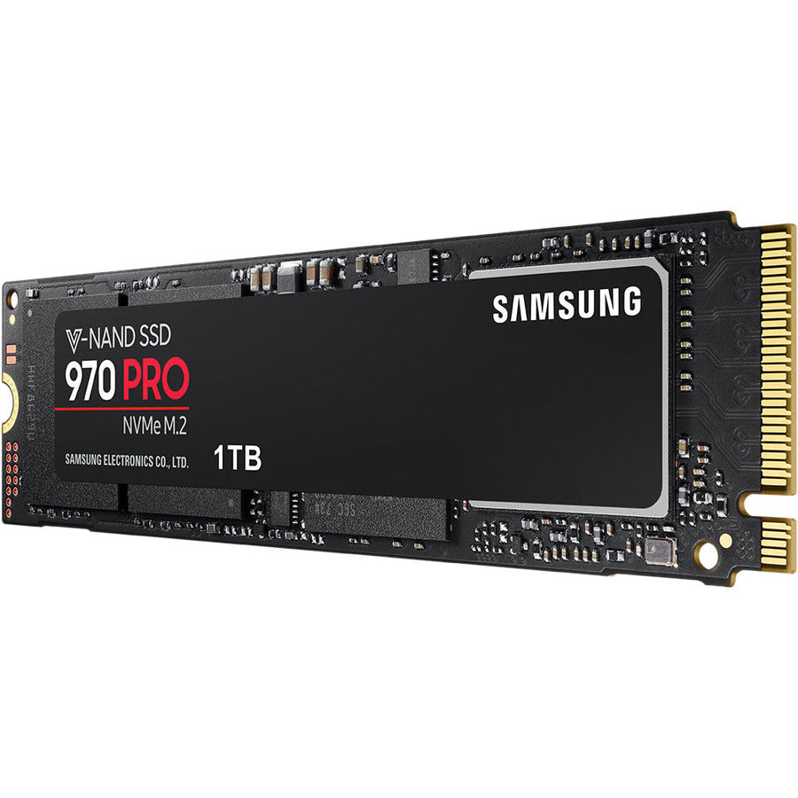 Samsung 970 PRO MZ-V7P1T0BW 1 TB Solid State Drive - M.2 2280 Internal - PCI Express (PCI Express 3.0 x4) MZ-V7P1T0BW