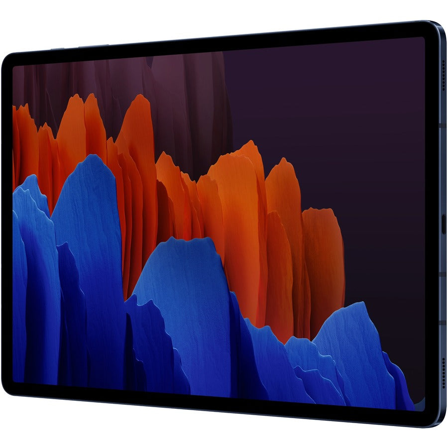 Samsung Galaxy Tab S7+ SM-T970 Tablet - 12.4" WQXGA+ - Qualcomm SM8250 865 5G+ Octa-core - 6 GB - 128 GB Storage - Mystic Navy SM-T970NDBAXAC