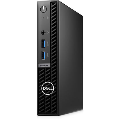 Dell OptiPlex 7000 7010 Micro Plus Micro Tower Thin Client - Intel Core i3 (13th Gen) i3-13100T Quad-core (4 Core) 2.50 GHz - Black 15NMK