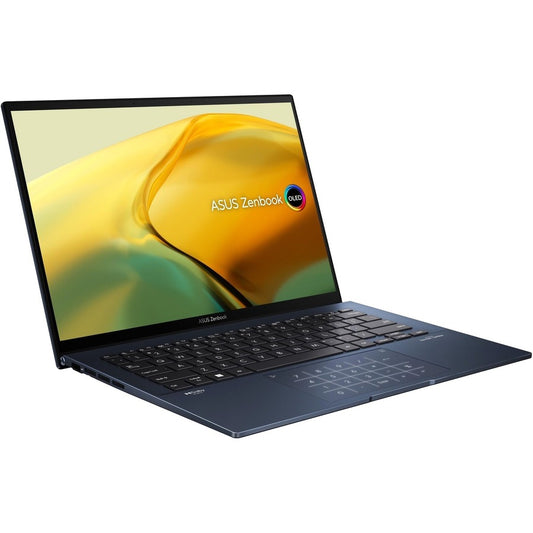 Asus Zenbook 14 OLED UX3402 UX3402ZA-DS71T-CA 14" Touchscreen Notebook - 2.8K - Intel Core i7 12th Gen i7-1260P - 16 GB - 512 GB SSD - Ponder Blue UX3402ZA-DS71T-CA