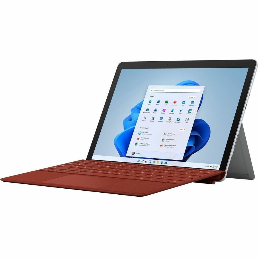 Microsoft Surface Go 3 Tablet - 10.5" - 8 GB - 128 GB SSD - Windows 11 Pro - Platinum I93-00001