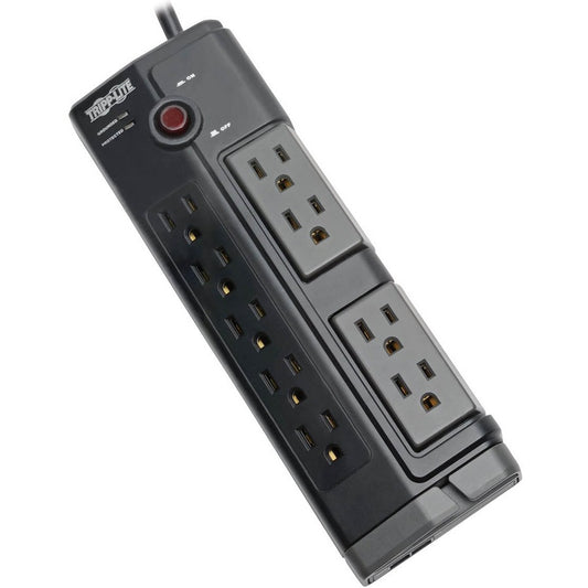 Tripp Lite by Eaton TLP906RTEL Protect It! 9-Outlet Rotating-Outlet Surge Protector TLP906RTEL