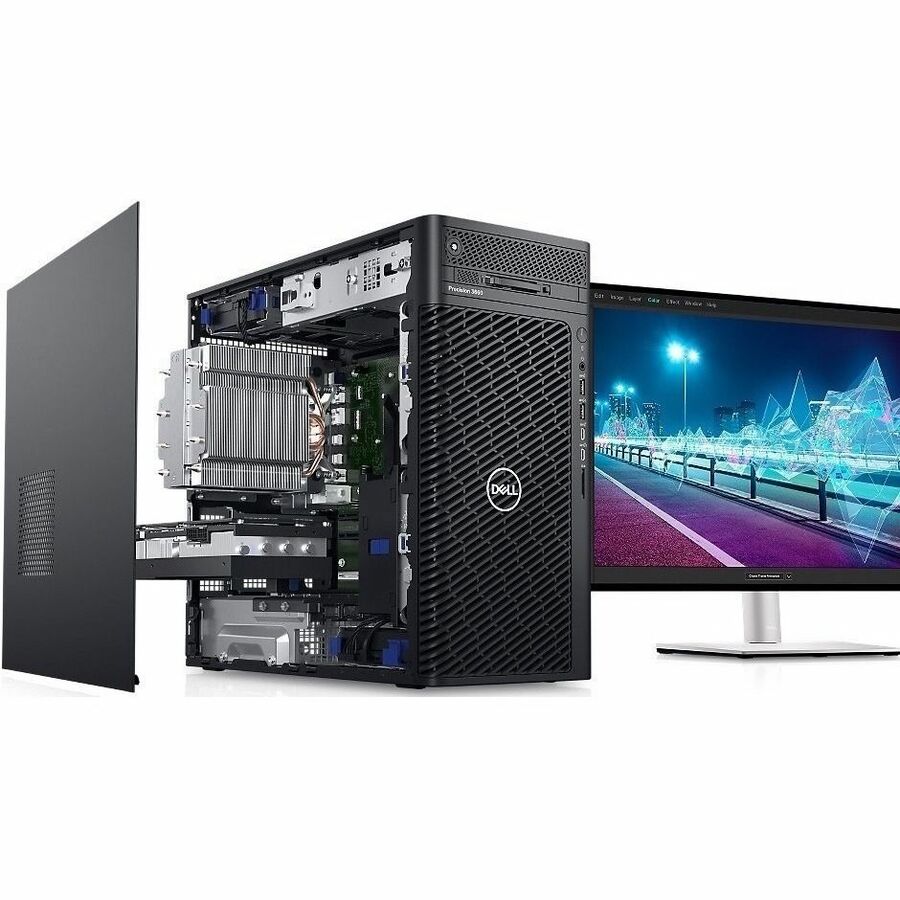 Dell Precision 3000 3660 Workstation - Intel Core i7 13th Gen i7-13700 - 16 GB - 512 GB SSD - Tower CW46M