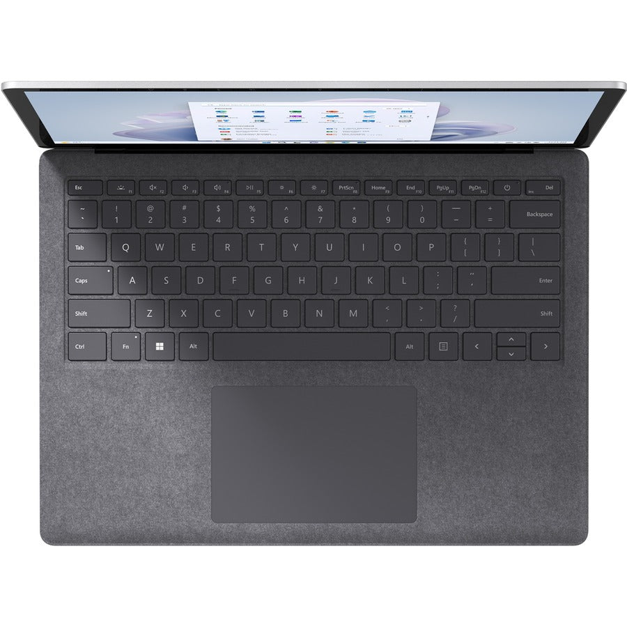 Microsoft Surface Laptop 5 13.5" Touchscreen Notebook - Intel Core i7 12th Gen i7-1255U - Intel Evo Platform - 16 GB - 512 GB SSD - English, French Keyboard - Platinum RBH-00002