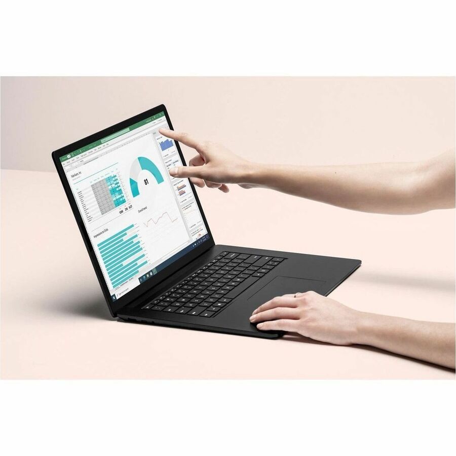 Microsoft Surface Laptop 4 13.5" Touchscreen Notebook - Intel Core i5 11th Gen i5-1135G7 - 8 GB - 512 GB SSD - French Keyboard - Matte Black 5BT-00078