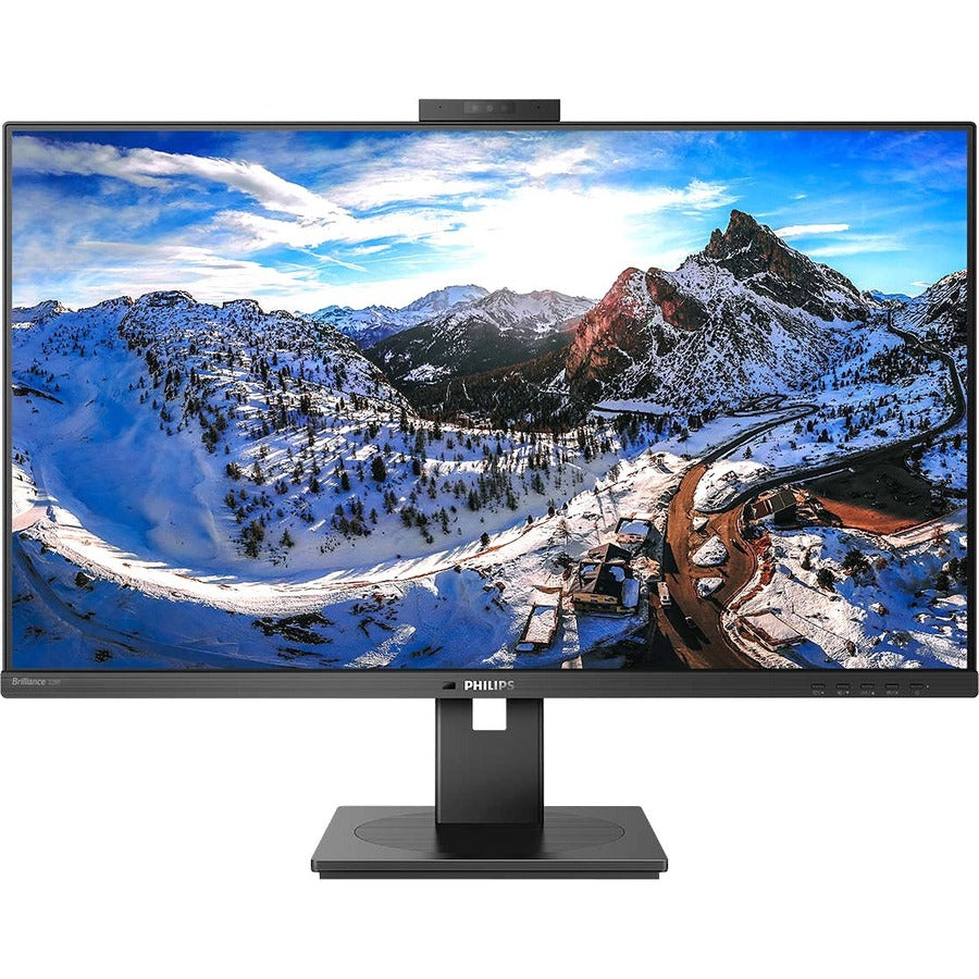 Moniteur LCD 4K UHD Philips 329P1H 32" avec webcam - 16:9 - Noir texturé 329P1H