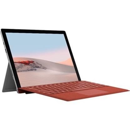 Microsoft Signature Type Cover Keyboard/Cover Case Microsoft Surface Pro (5th Gen), Surface Pro 3, Surface Pro 4, Surface Pro 6, Surface Pro 7 Tablet - Poppy Red FFQ-00101