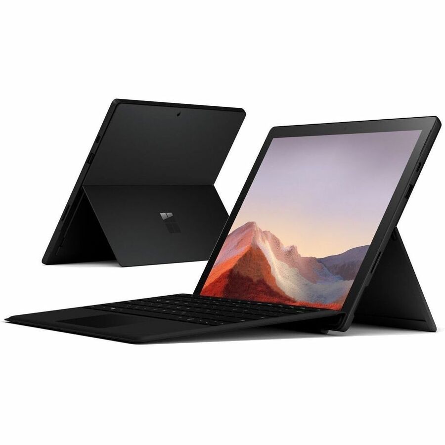 Microsoft Surface Pro 7 Tablet - 12.3" - 16 GB - 256 GB SSD - Windows 10 Pro - Matte Black TYL-00002