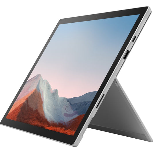 Microsoft Surface Pro 7+ Tablet - 12.3" - 16 GB - 256 GB SSD - Windows 10 Pro 64-bit - 4G - Platinum 1YB-00001