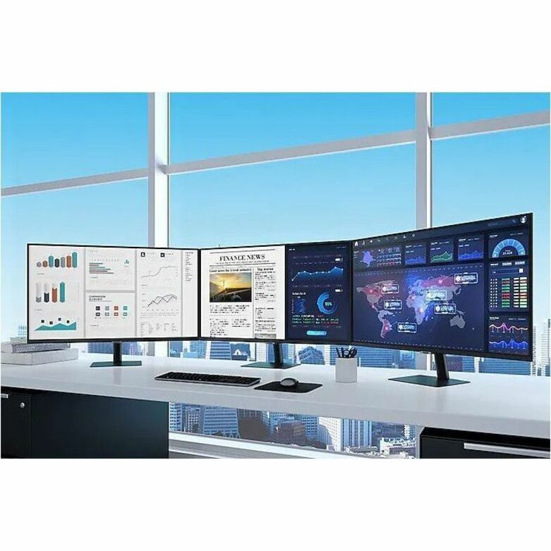 Samsung ViewFinity S27A704NWN 27" Class 4K UHD LED Monitor - 16:9 - Black LS27A704NWNXZA