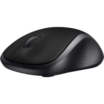 Logitech M310 Wireless Mouse, 2.4 GHz with USB Nano Receiver, 1000 DPI Optical Tracking, 18 Month Battery, Ambidextrous, Compatible with PC, Mac, Laptop, Chromebook (Black) 910-004277