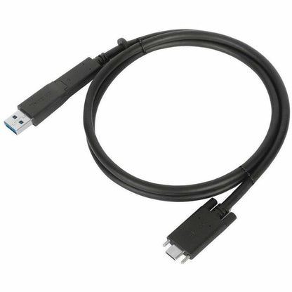 Targus 1M USB-C Male with Screw to USB-C Male Cable with USB-A Tether ACC1133GLX