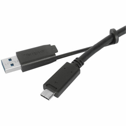 Targus 1M USB-C Male with Screw to USB-C Male Cable with USB-A Tether ACC1133GLX