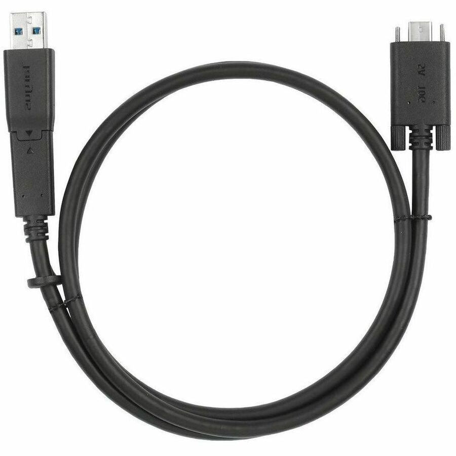 Targus 1M USB-C Male with Screw to USB-C Male Cable with USB-A Tether ACC1133GLX