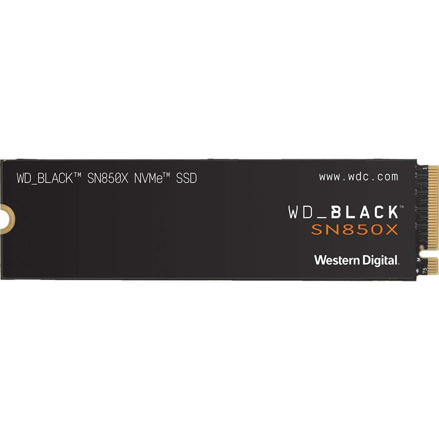 WD Black SN850X 2 TB Solid State Drive - M.2 2280 Internal - PCI Express NVMe (PCI Express NVMe x4) WDS200T2X0E