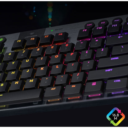 Logitech G915 TKL Tenkeyless Lightspeed Wireless RGB Mechanical Gaming Keyboard 920-009529