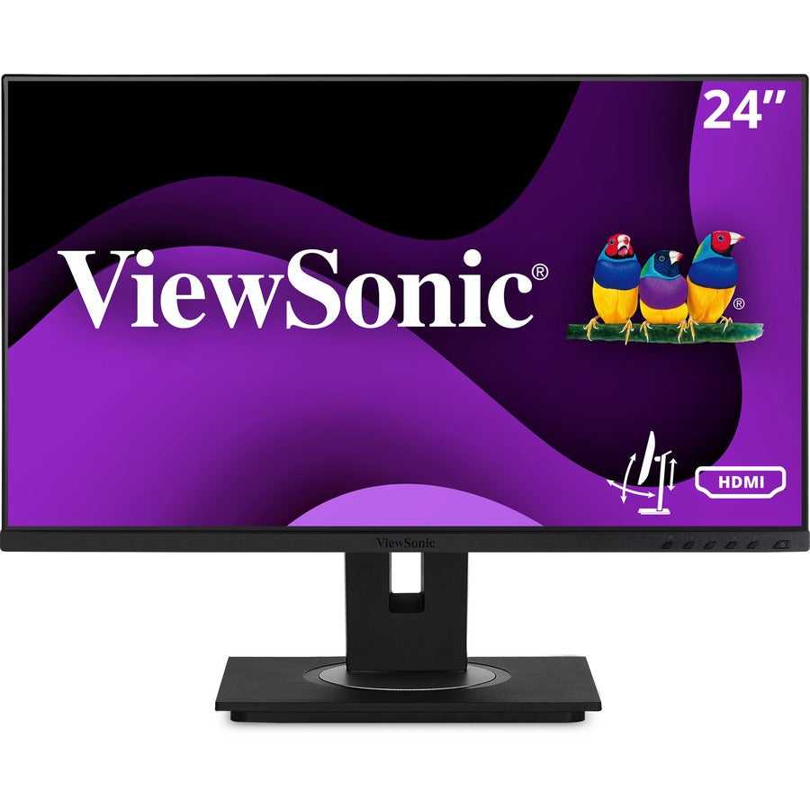 ViewSonic Graphic VG2448a 24" Class Full HD LED Monitor - 16:9 - Black VG2448a