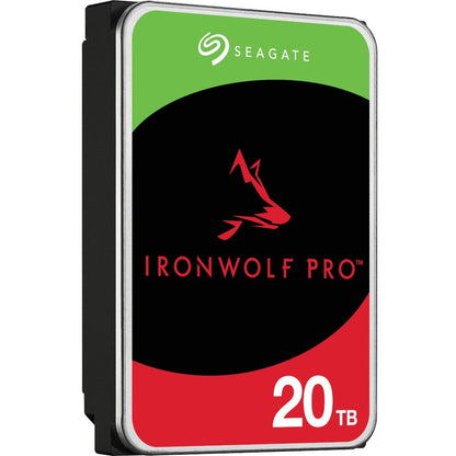 Disque dur Seagate IronWolf Pro ST20000NT001 20 To - 3,5" interne - SATA (SATA/600) - Méthode d'enregistrement magnétique conventionnel (CMR) ST20000NT001