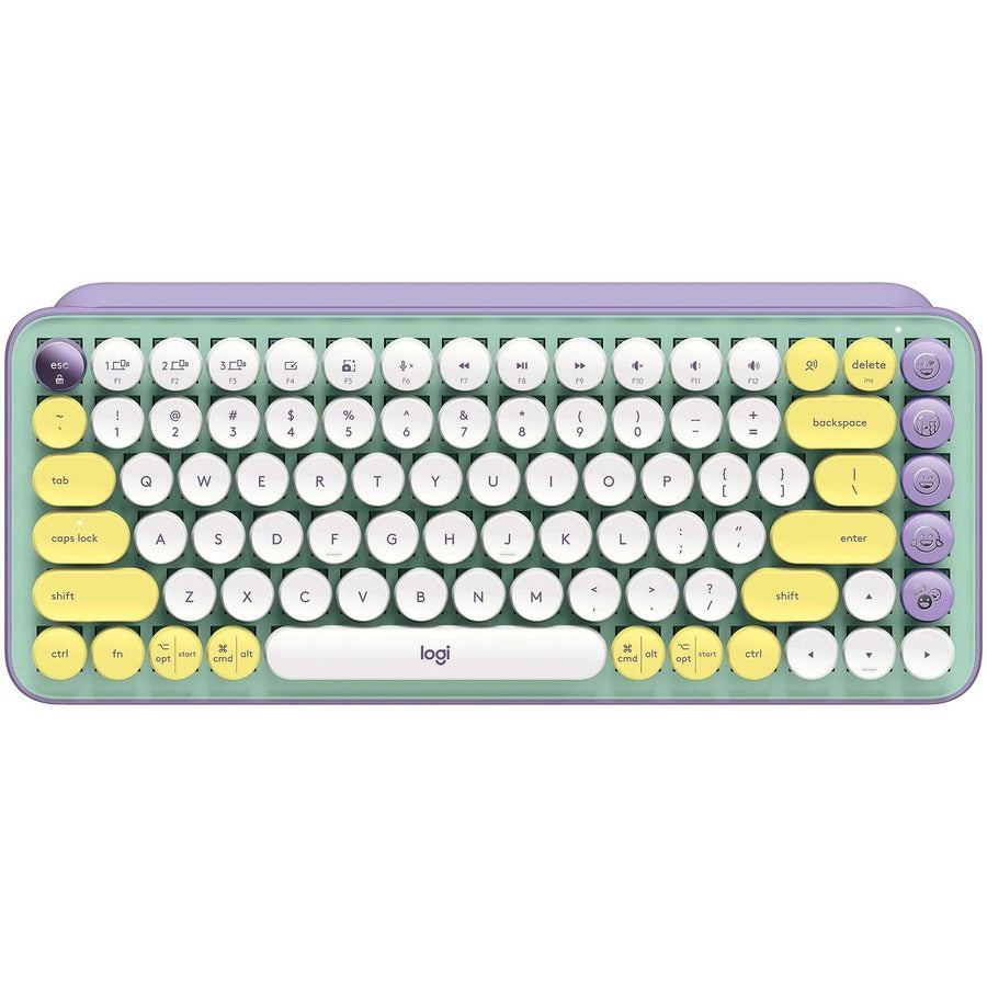 Logitech POP Keys Wireless Mechanical Keyboard With Emoji Keys - Daydream Mint 920-010708