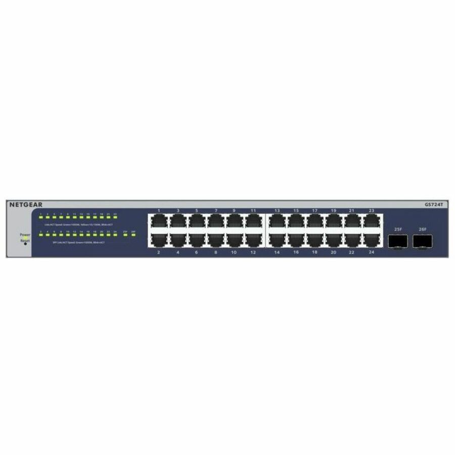 Netgear Gigabit Smart Switches GS724T-600NAS