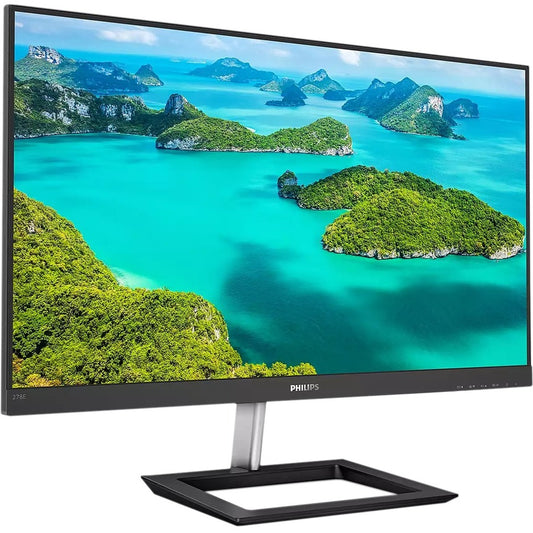 Moniteur LCD Philips 278E1A 27" 4K UHD - 16:9 - Noir texturé 278E1A