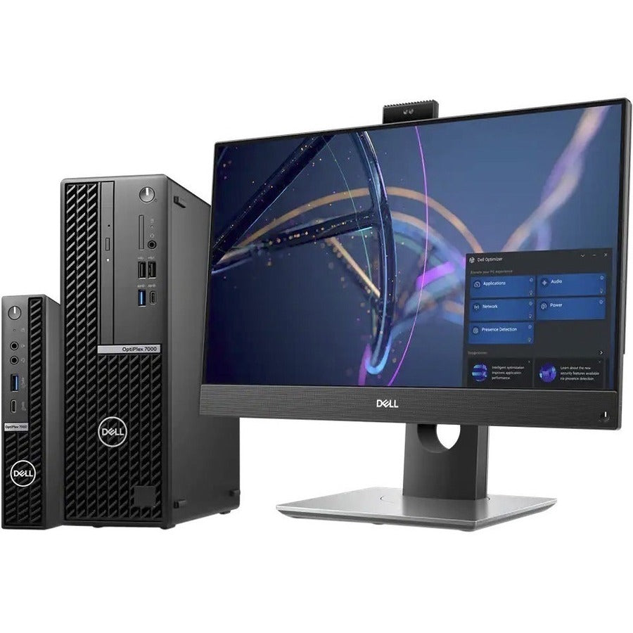 Dell OptiPlex 7000 7010 Desktop Computer - Intel Core i5 13th Gen i5-13500 - vPro Technology - 16 GB - 256 GB SSD - Small Form Factor - Black RYTF5