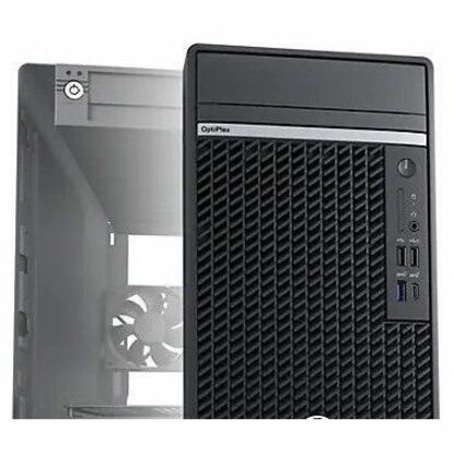 Dell OptiPlex 7000 7020 Desktop Computer - Intel Core i5 14th Gen i5-14500 - vPro Technology - 8 GB - 256 GB SSD - Tower - Black MPD4V