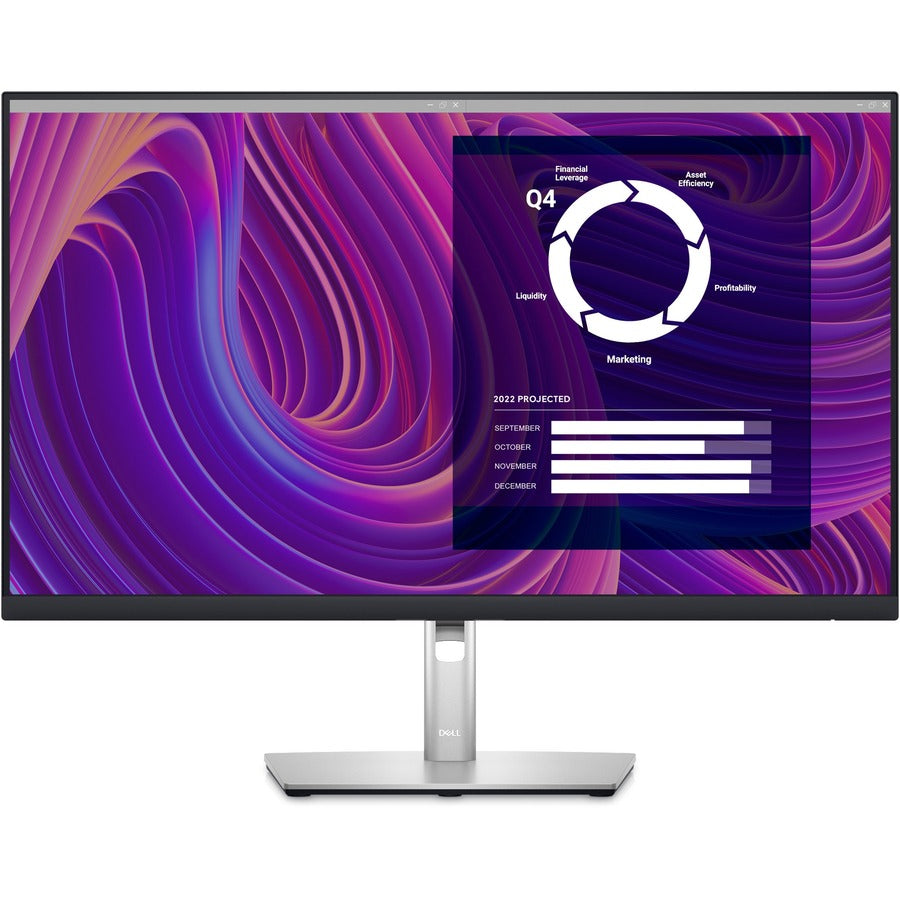 Dell P2723D 27" Class QHD LCD Monitor - 16:9 - Black, Silver DELL-P2723D