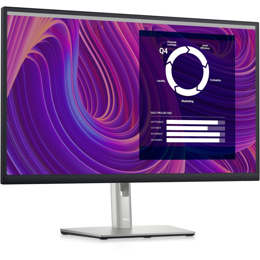 Dell P2723D 27" Class QHD LCD Monitor - 16:9 - Black, Silver DELL-P2723D