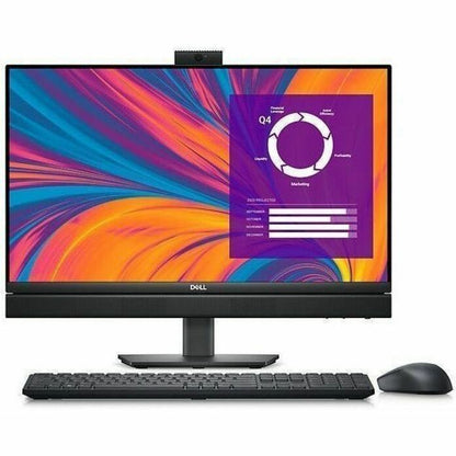 Dell OptiPlex 7000 7420 All-in-One Computer - Intel Core i5 14th Gen i5-14500T - vPro Technology - 8 GB - 256 GB SSD - 23.8" Full HD Touchscreen - Desktop - Black 2NTMN