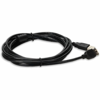 AddOn 10ft (3M) USB 2.0 A to A Extension Cable - Male to Female USBEXTAA10FB