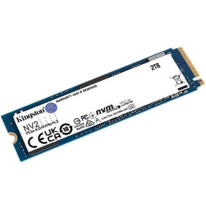 Kingston 2 TB Solid State Drive - M.2 2280 Internal - PCI Express NVMe (PCI Express NVMe 4.0 x4) SNV2S/2000G