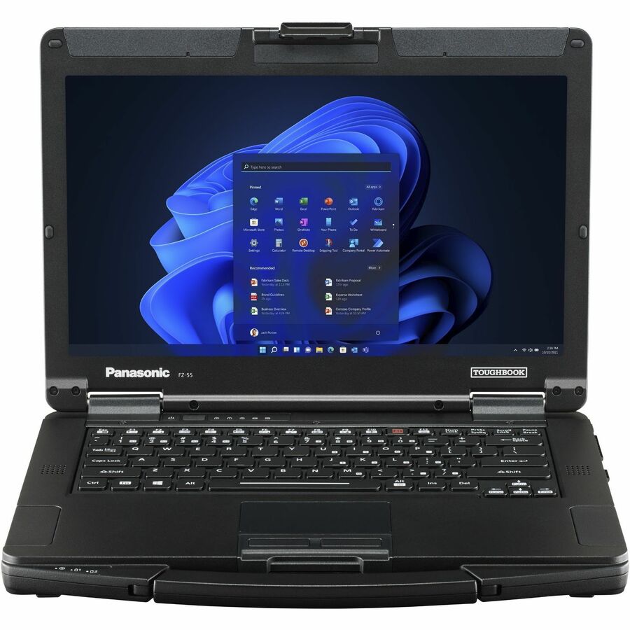 Ordinateur portable semi-durci Panasonic TOUGHBOOK FZ-55 FZ55JPC01BM 14" à écran tactile - Full HD - Intel Core i5 13e génération i5-1345U - Technologie vPro - 32 Go - SSD 1 To FZ55JPC01BM