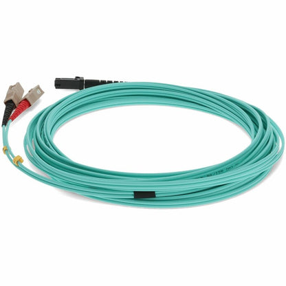 AddOn 7m Multi-Mode fiber (MMF) Duplex SC/MTRJ OM3 Aqua Patch Cable ADD-SC-MTRJ-7M5OM3