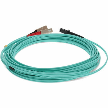 AddOn 7m Multi-Mode fiber (MMF) Duplex SC/MTRJ OM3 Aqua Patch Cable ADD-SC-MTRJ-7M5OM3