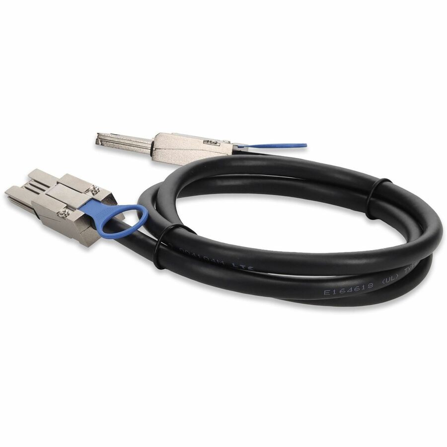 AddOn 3.00m (9.84ft) SFF-8088 Male to SFF-8088 Male Black Mini-SAS Cable ADD-SFF8088-8088-3M