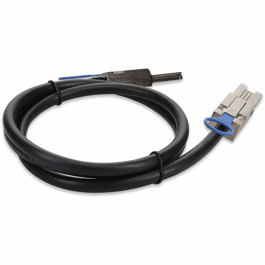 AddOn 3.00m (9.84ft) SFF-8088 Male to SFF-8088 Male Black Mini-SAS Cable ADD-SFF8088-8088-3M