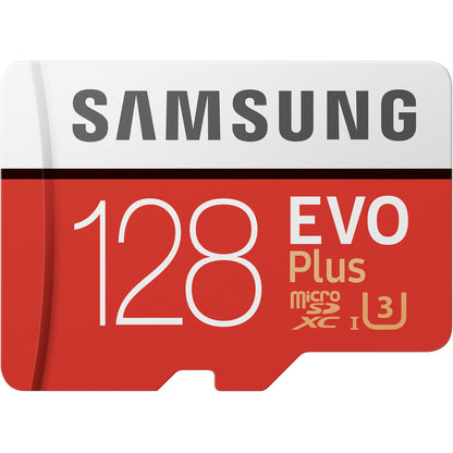 Samsung EVO Plus 128 GB Class 10/UHS-I (U3) microSDXC MB-MC128GA/CA