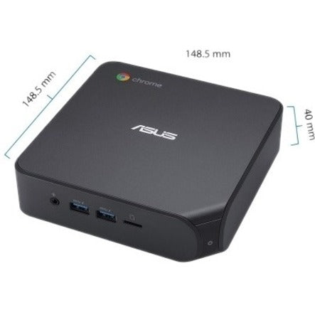 Asus Chromebox 4 Chromebox4-G3023UNENT Chromebox - Intel Core i3 10th Gen i3-10110U - 8 GB - 128 GB SSD - Mini PC - Gun Metal 90MS0252-M01160