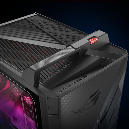 Asus ROG Strix GT35 G35CG-DSI990 Gaming Desktop Computer - Intel Core i9 11th Gen i9-11900KF - 16 GB - 1 TB HDD - 1 TB SSD - Tower - Star Black G35CG-DSI990