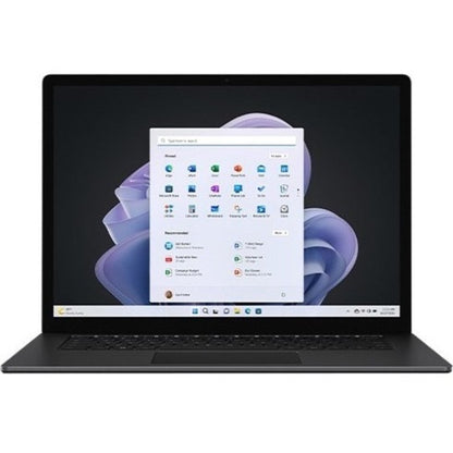 Microsoft Surface Laptop 5 15" Touchscreen Notebook - Intel Core i7 - Intel Evo Platform - 8 GB - 512 GB SSD - English, French Keyboard - Matte Black RG1-00025